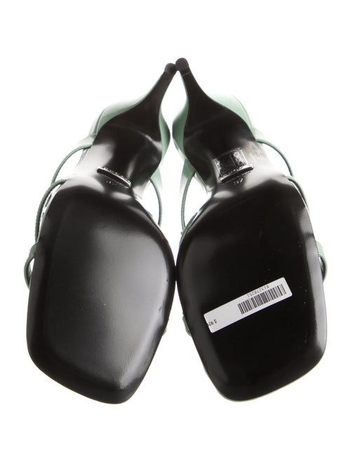 Gucci Horsebit Accent Leather Slides