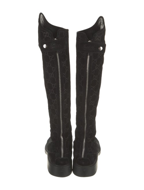 Gucci Suede Riding Boots