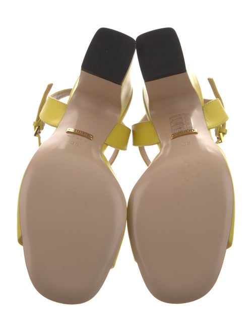 Gucci Horsebit Accent Leather Sandals