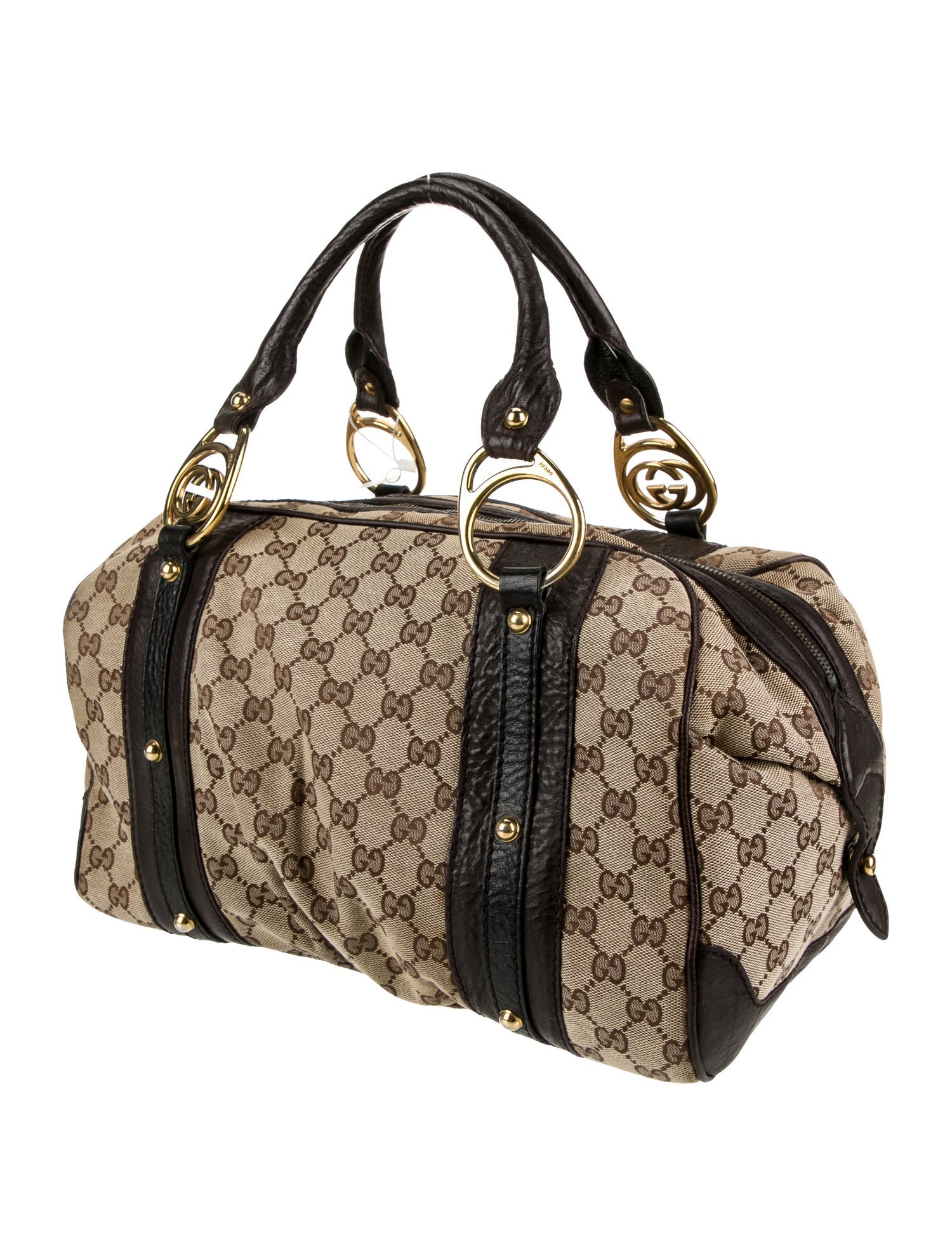 Gucci GG Canvas Top Handle Bag PM