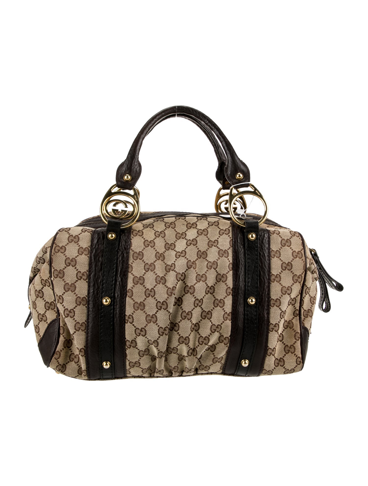 Gucci GG Canvas Top Handle Bag PM