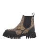 Gucci GG Canvas Canvas Chelsea Boots