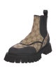 Gucci GG Canvas Canvas Chelsea Boots