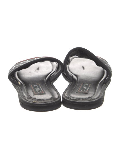 Gucci Leather Printed Slides