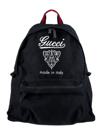 Gucci Canvas Backpack