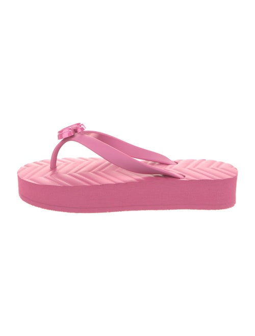 Gucci Rubber Flip Flops