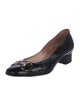 Gucci Horsebit Accent Patent Leather Pumps