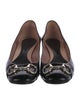 Gucci Horsebit Accent Patent Leather Pumps