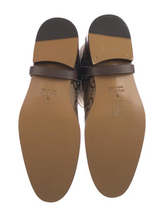 Gucci GG Canvas Canvas Riding Boots