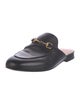Gucci Horsebit Accent Leather Mules