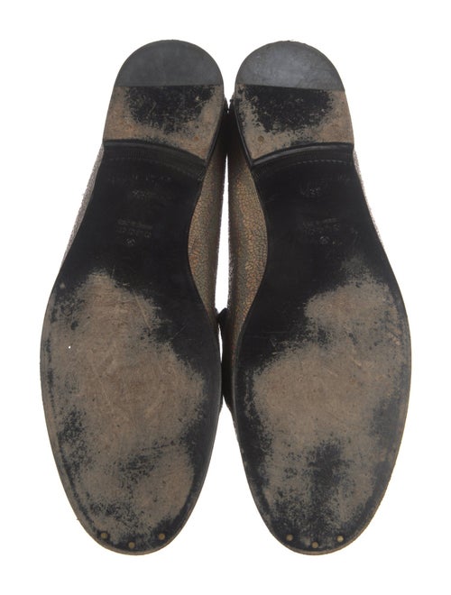 Gucci Horsebit Accent Leather Loafers