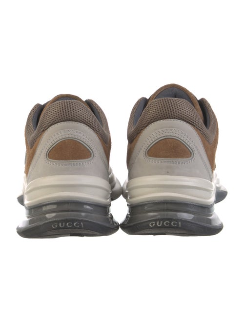 Gucci Interlocking G Logo Suede Sneakers