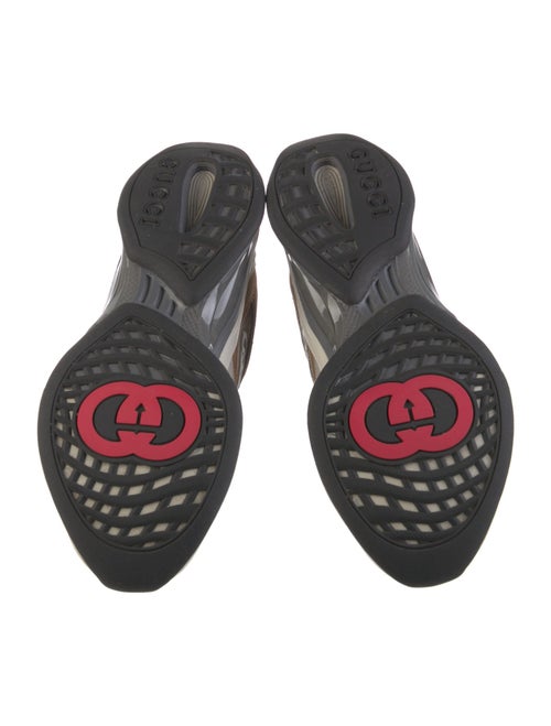 Gucci Interlocking G Logo Suede Sneakers