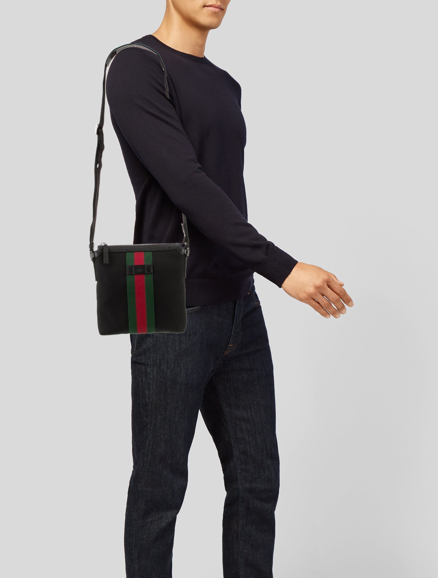 Gucci Web Messenger Bag