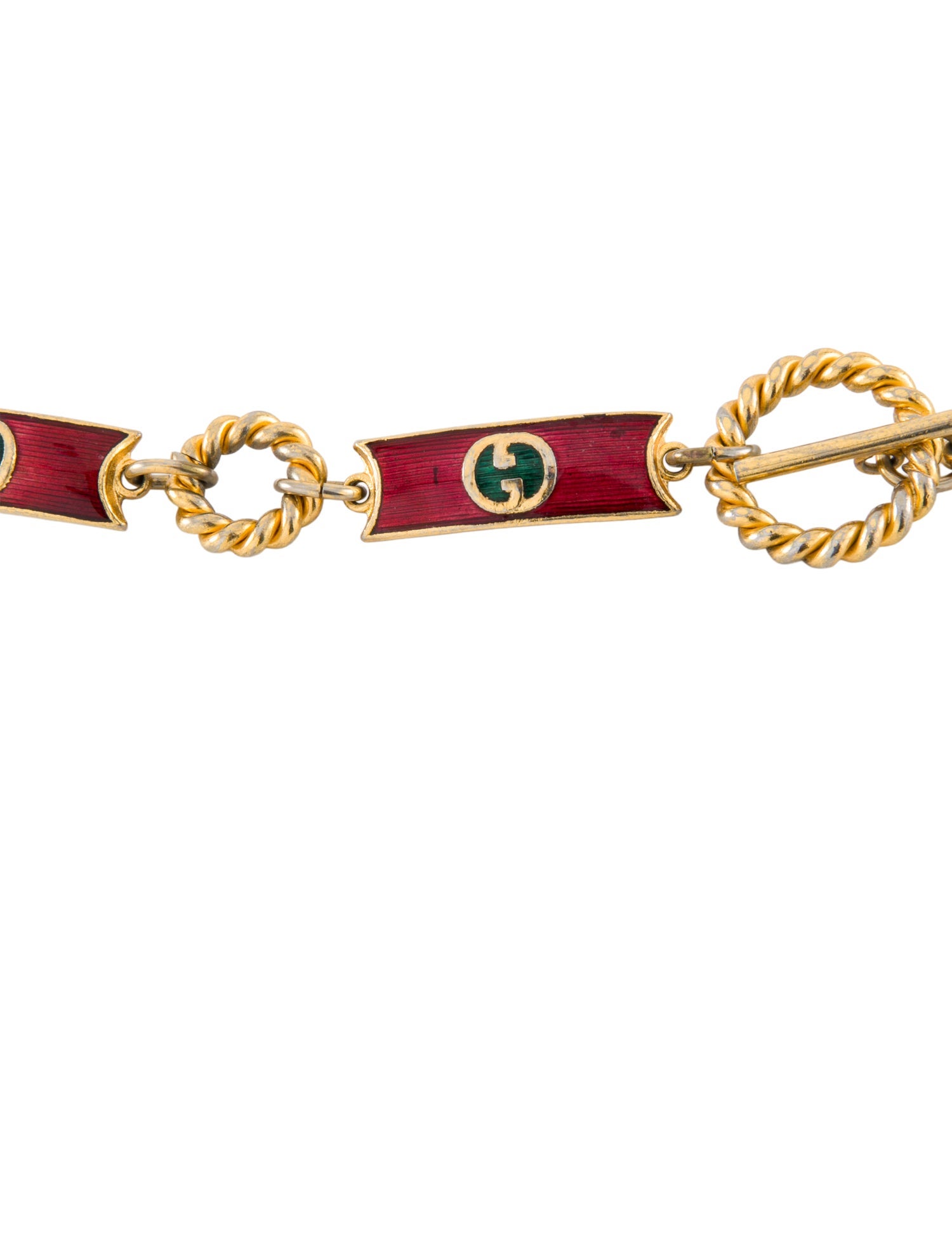 Gucci Vintage 1970's Chain-Link Belt