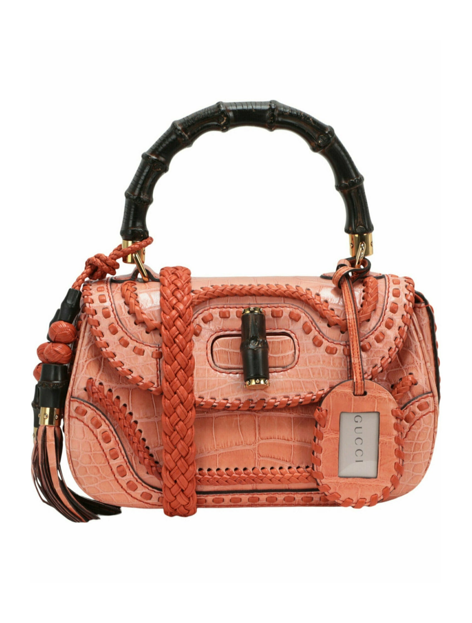 Gucci Solid Top Handle Bag w/ Tags