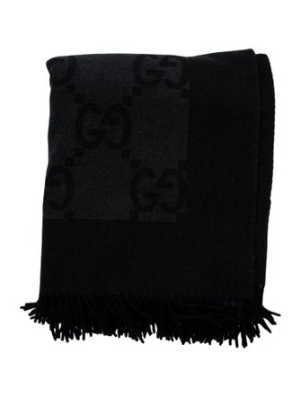 Gucci GG Plaid Throw Blanket
