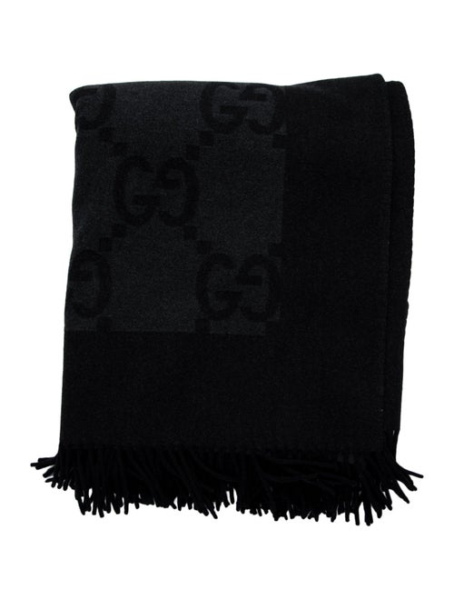 Gucci GG Plaid Throw Blanket