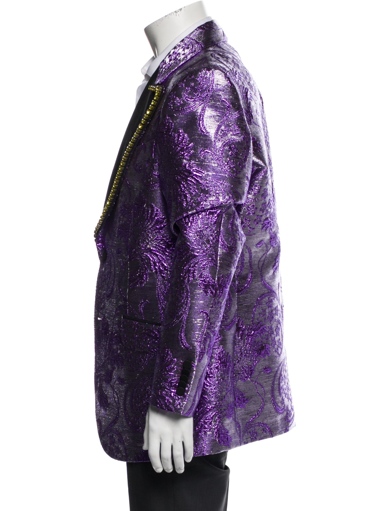 Gucci Printed Crystal Embellishments Tuxedo