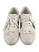 Gucci Web Accent Leather Sneakers