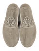 Gucci Web Accent Leather Sneakers