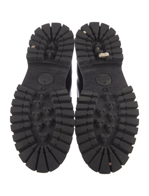 Gucci Horsebit Accent Leather Loafers