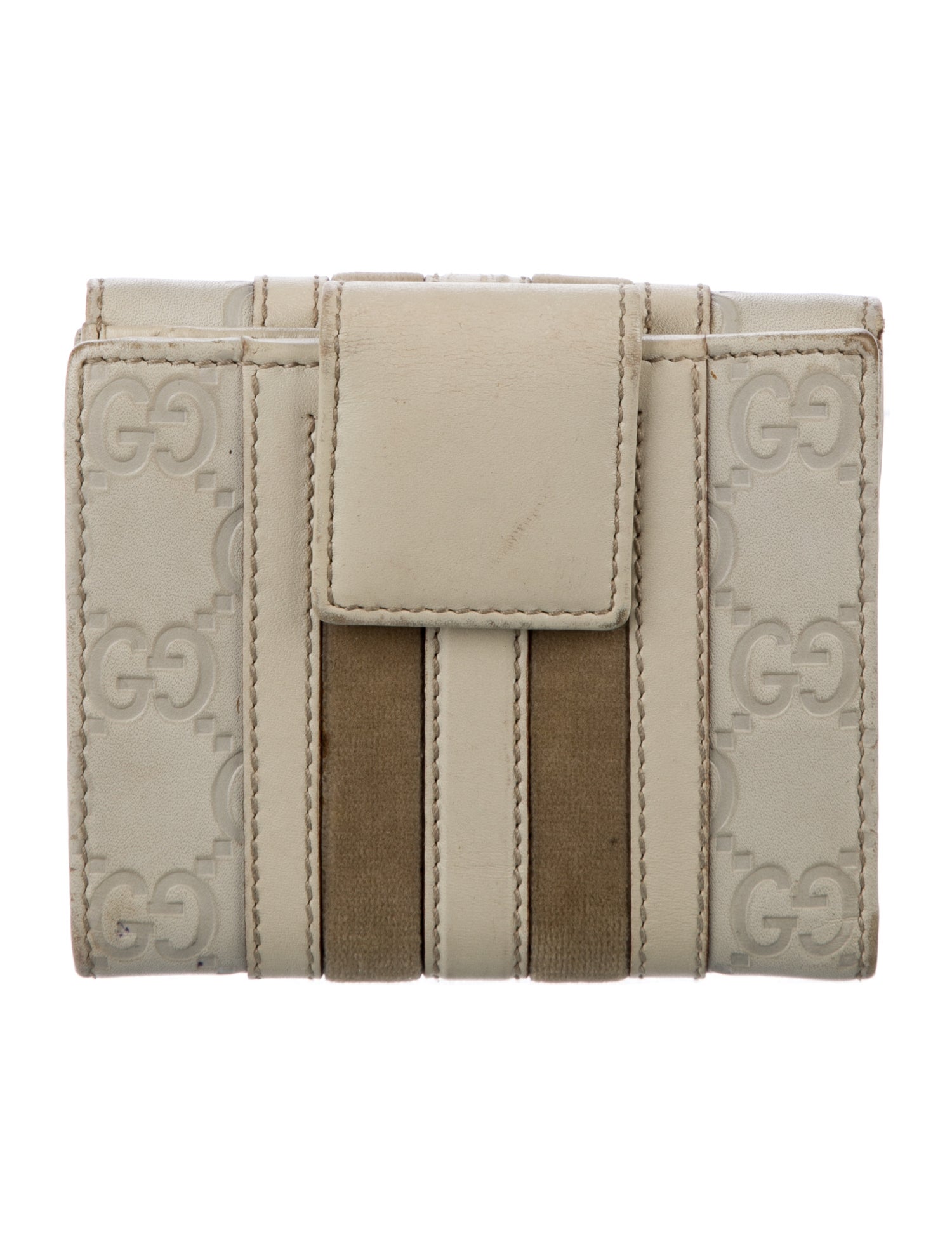 Gucci GG Signature Leather Compact Wallet