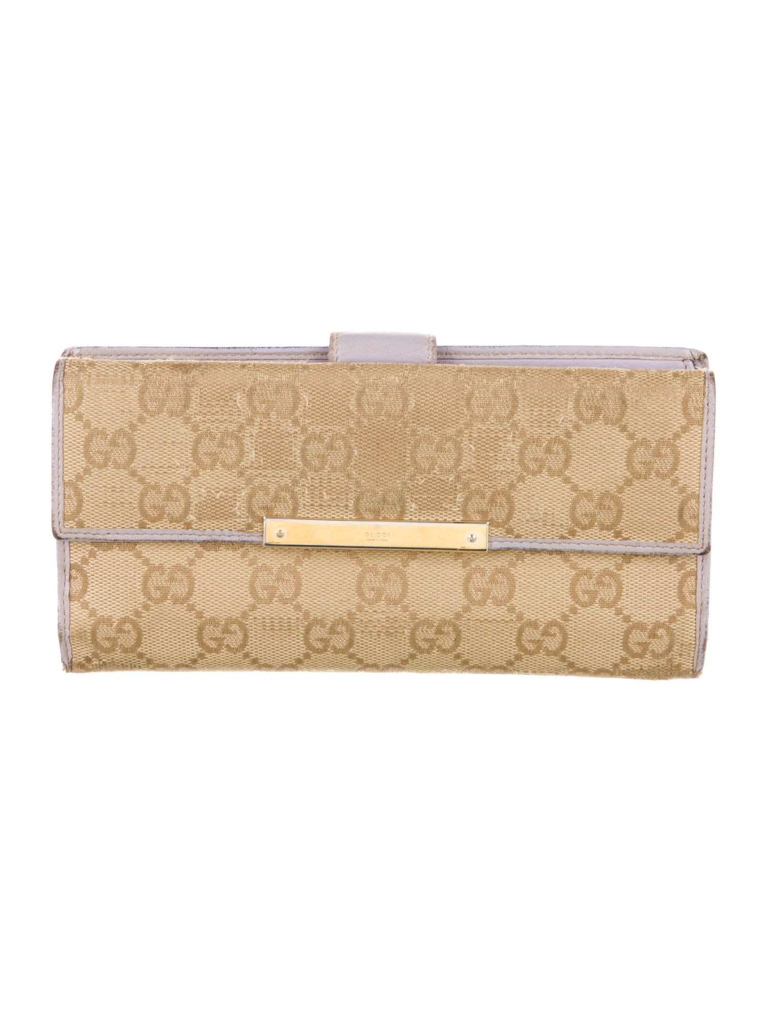 Gucci GG Canvas Canvas Continental Wallet