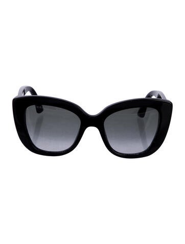 Gucci Sunglasses Interlocking G Logo Cat-Eye