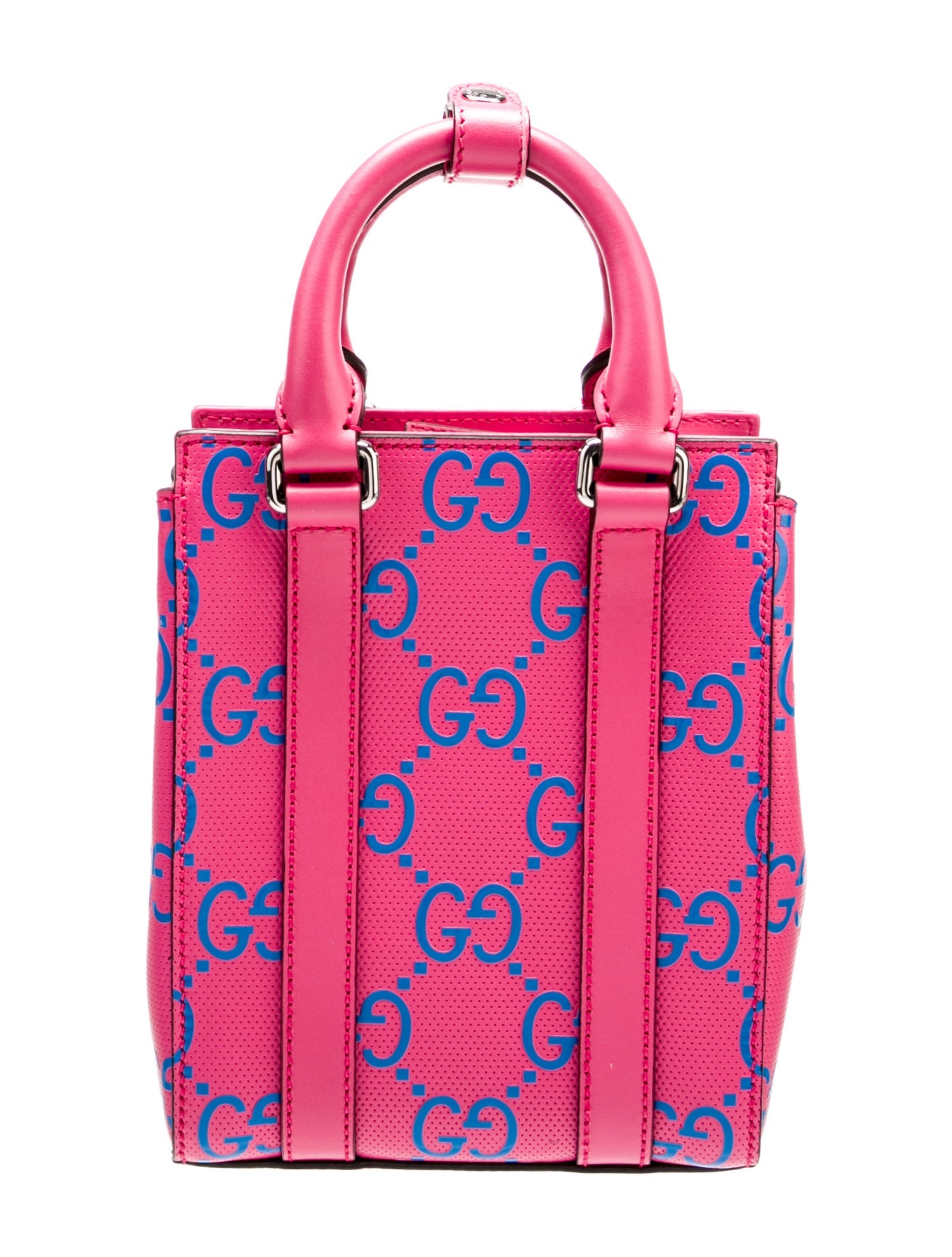 Gucci GG Embossed Top Handle Bag