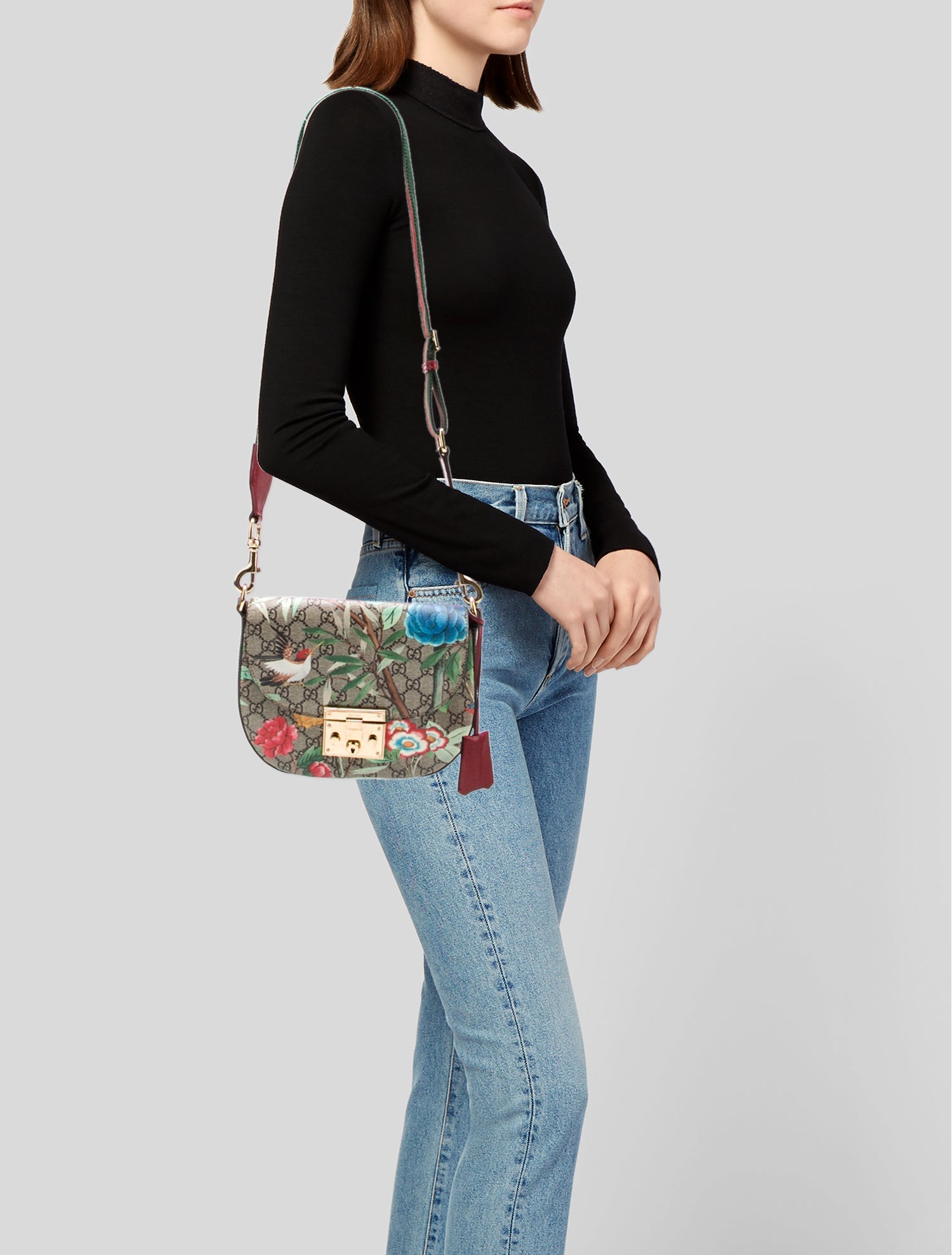 Gucci GG Supreme Padlock