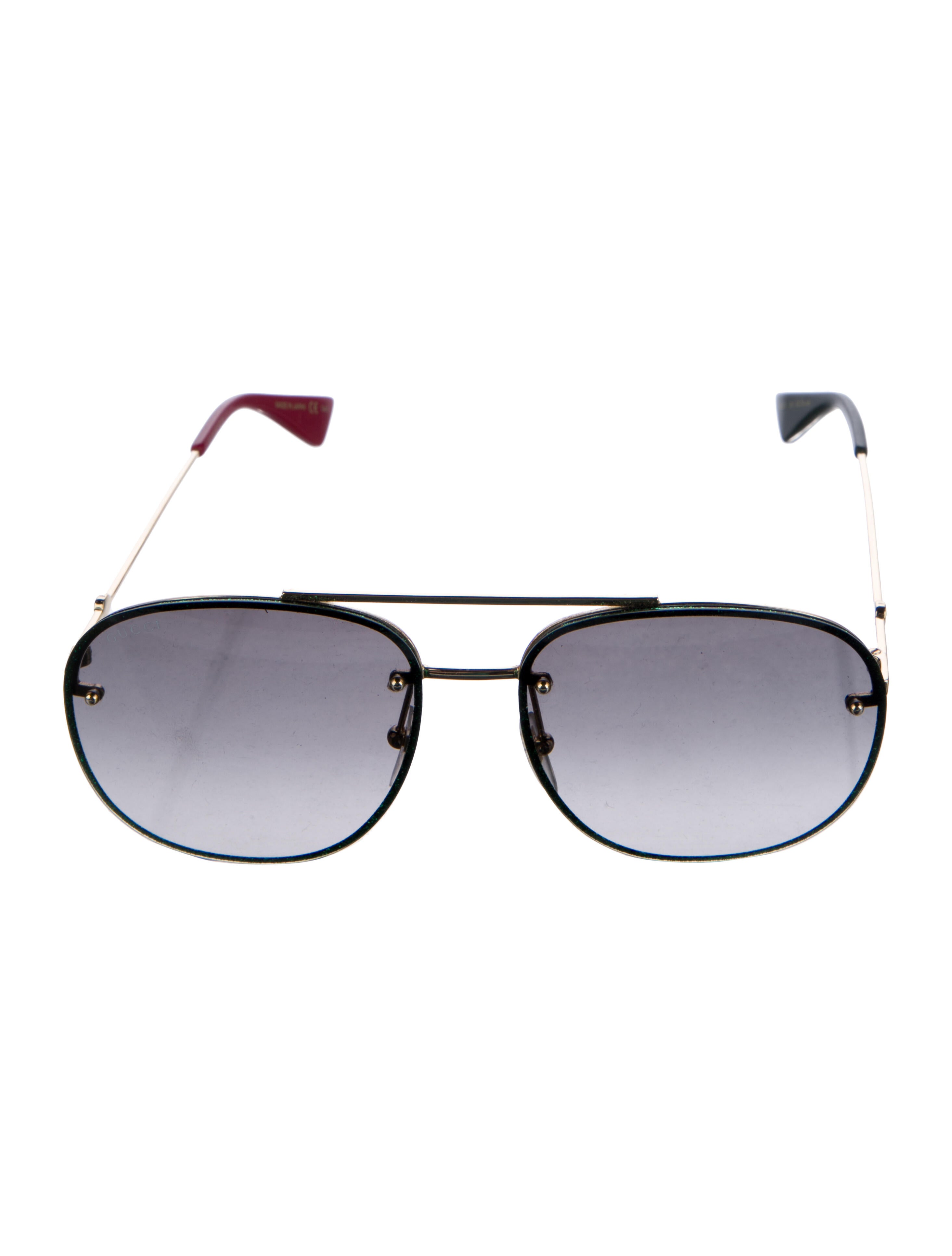 Gucci Aviator Gradient Sunglasses