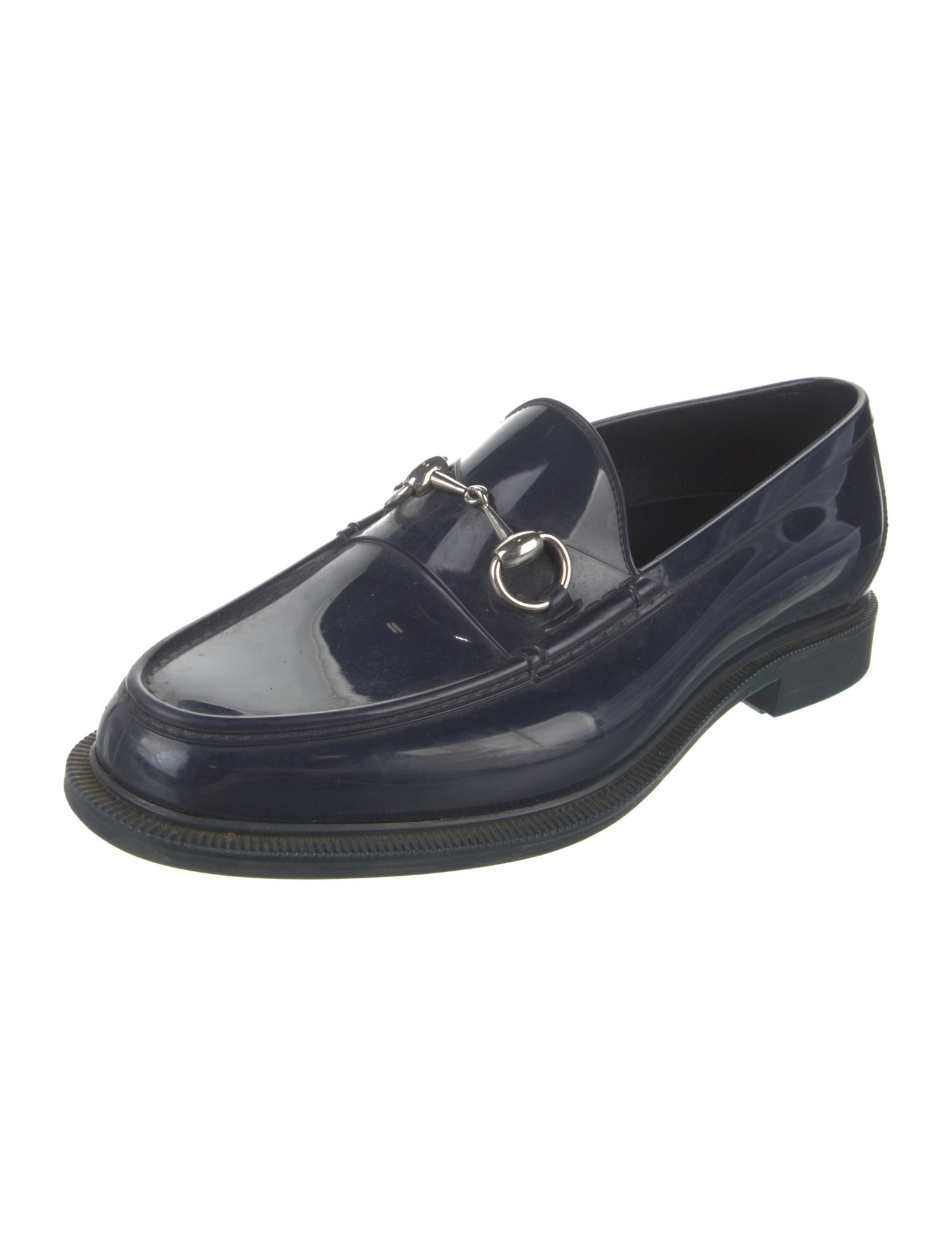 Gucci 1955 Horsebit Accent Rubber Loafers
