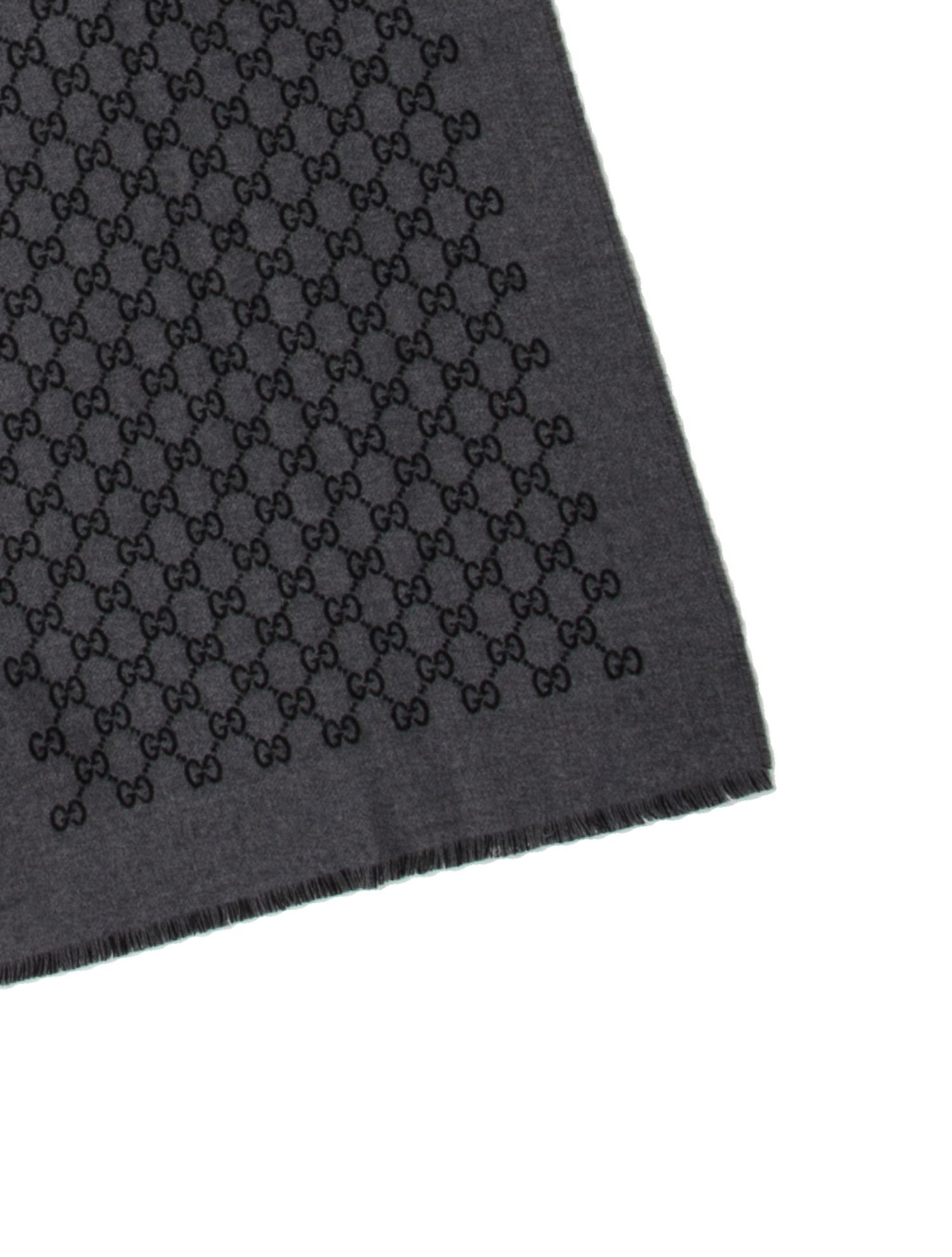 Gucci Wool Interlocking G Logo Scarf w/ Tags