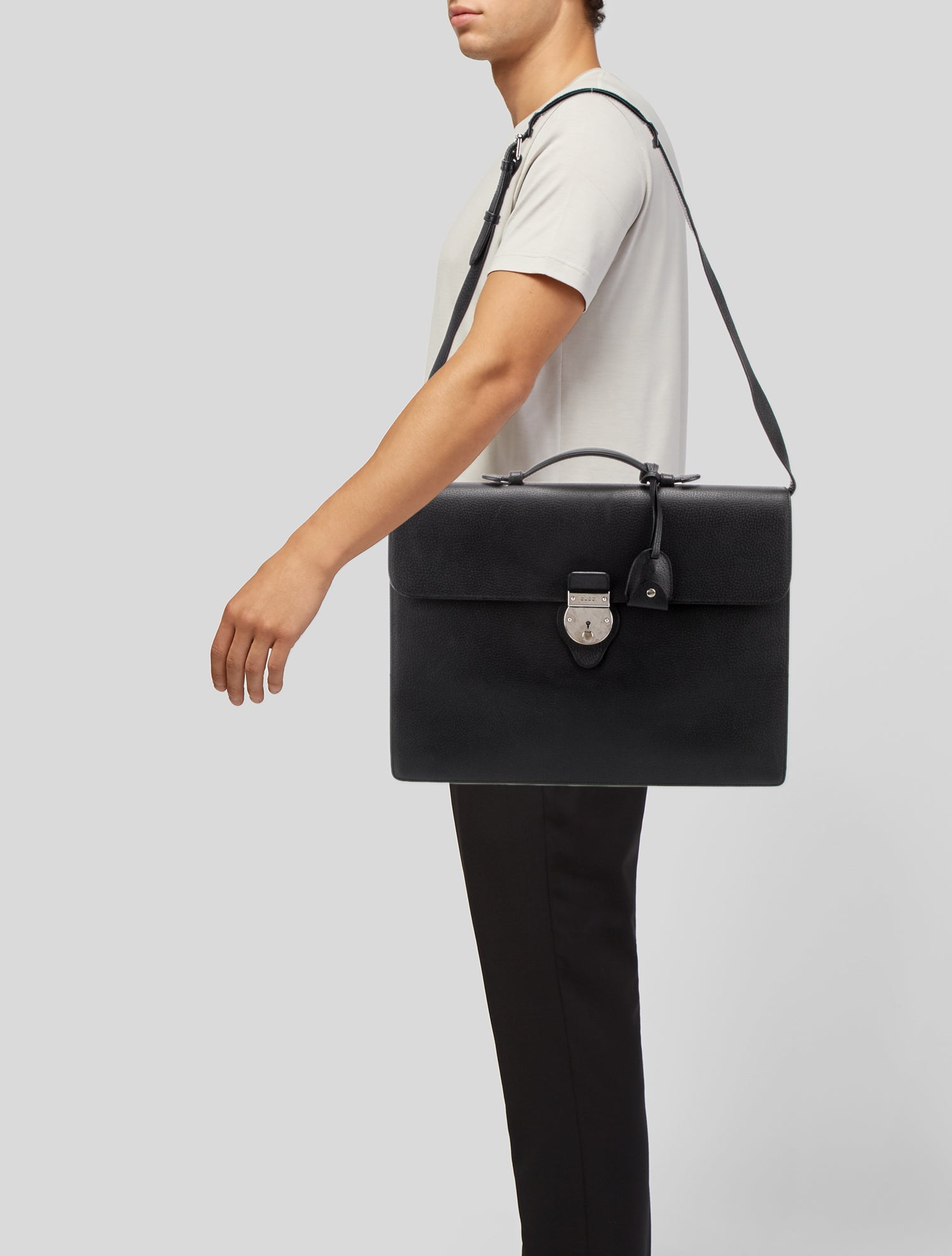 Gucci Leather Briefcase