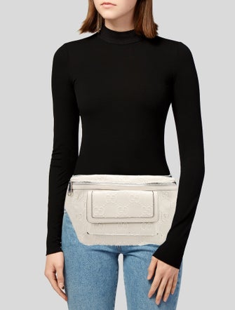 Gucci GG Embossed Belt Bag
