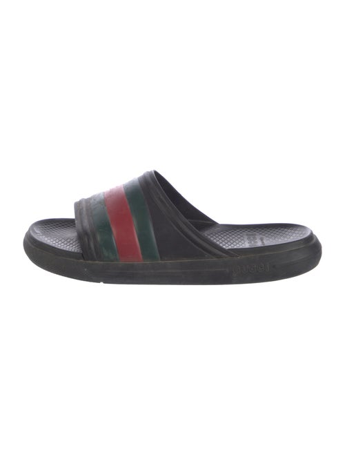 Gucci Rubber Striped Slides