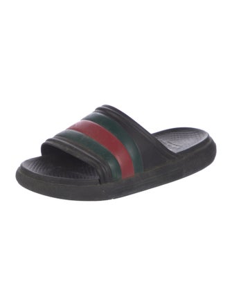 Gucci Rubber Striped Slides