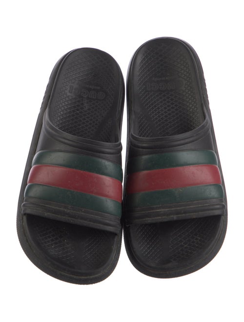 Gucci Rubber Striped Slides