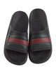 Gucci Rubber Striped Slides