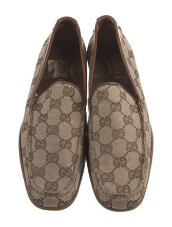 Gucci GG Canvas Canvas Loafers