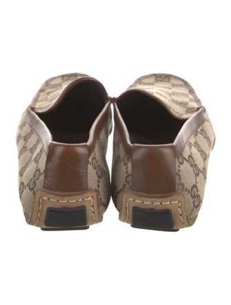Gucci GG Canvas Canvas Loafers