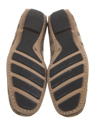 Gucci GG Canvas Canvas Loafers