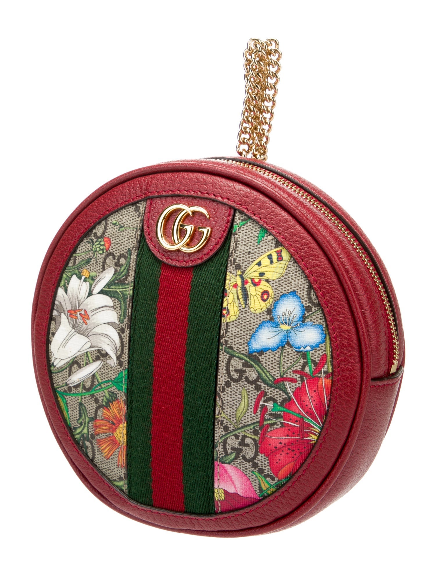 Gucci GG Supreme Flora Mini Ophidia Backpack