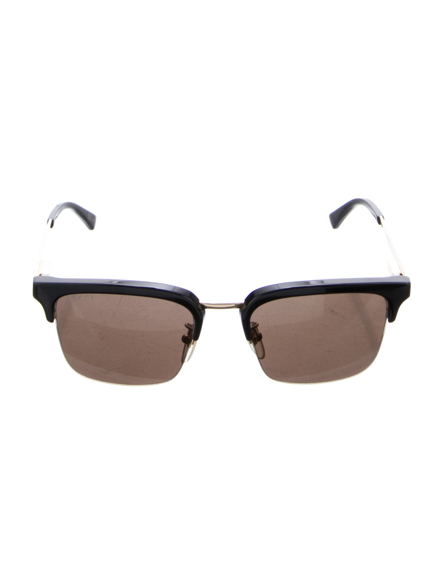 Gucci Web Accent Wayfarer Sunglasses