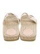 Gucci Interlocking G Logo Leather Espadrilles