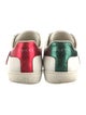 Gucci Web Accent Leather Sneakers