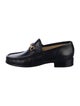 Gucci Horsebit Accent Leather Loafers