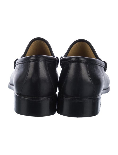 Gucci Horsebit Accent Leather Loafers