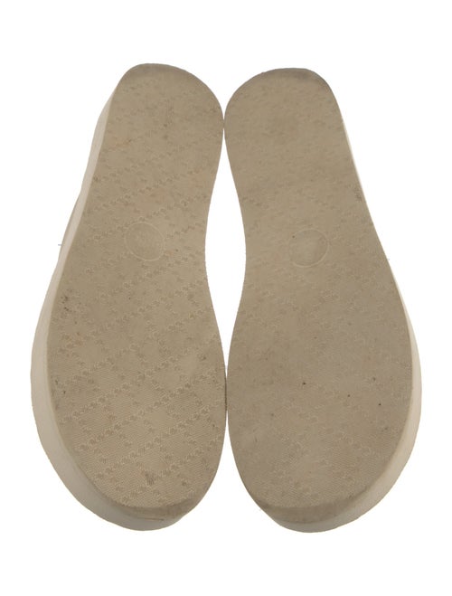 Gucci Double G Logo Rubber Flip Flops